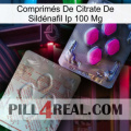 Comprimés De Citrate De Sildénafil Ip 100 Mg 38